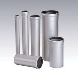 ACO stainless steel push-fit waste pipes